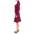 KARL LAGERFELD Ženska haljina 216W2031-503, Bordo