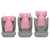 kinderkraft® otroški avtosedež i-spark™ i-size 2/3 (100-150 cm) pink