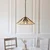 Endon 111922 - Luster na lancu Tiffany ASTORIA 3xE27/10W/230V prečnik 48 cm