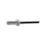 Aluminijaste odprte zakovice 4,8x12 mm RAL 9005