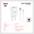 Kućni Punjač SU-P100 10.5W 2.1A Type C, Beli