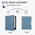 Preklopni ovitek za Kobo Aura H2O Edition 1 - modra - 60545