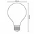 LED sijalica FILAMENT G125 E27/18W/230V 3000K