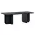 HANAH HOME Sto za dnevnu sobu Akira Wood Black