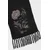 Šal KILLSTAR - Ravens Rose - Black - KSRA012087