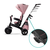 KINDERKRAFT Tricikl EASYTWIST Mauvelous Pink
