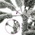 Umjetno božićno drvce sa šarkama i snijegom 180 cm