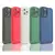 Maska Clear color za iPhone 12 Pro Max, Crvena