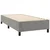 Box spring krevet s madracem svjetlosivi 90x190 cm baršunasti