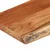 Zidna polica 70x30x3,8 cm pravokutna bagremovo drvo živi rub