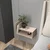 Hanah Home Noćni stočić Lara, 45x26.8x22 cm, Bež