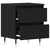 Noćni ormar 2 pcs Crni hrast 40 x 35 x 50 cm Konstruirano drvo