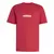 Adidas Muška majica M Lin Sj T KC0881, Okrugli izrez, Crvena