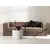 Kavč Dallas 4463 (Rjava) Rjava, 238x94x70cm, Blago