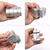 CAB Toys Infinity Cube Antistresna kovinska kocka - modra