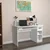 Hanah home Radni sto 99,3x55x120cm Beli