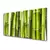 tulup.si Slika na steklu Bamboo rastlin narava 140x70 cm 2 obešalnika