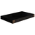 Plutajuća zidna polica visoki sjaj crna 40 x 23 x 3,8 cm MDF