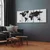 artgeist Slika Na Platnu Black And White Map