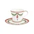 Set of 2 coffee cups with saucers, porcelain, 80ml, Magie de Noel -