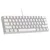RAMPAGE Gaming tastatura PLOWER K60 W plavi prekidač 37254 bela