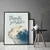 shumee SLIKA, PLAKAT V OKVIRJU 73x53 cm Think P513