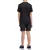 Energetics DERRIK VII SS B, dječija majica za fitnes, crna 432650