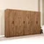 Hanah Home Ormar Kardelen 1600-116, 280x180x51,8 cm, , Braon