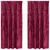 Baršunaste zavjese 2 pcs boja crnog vina 175 x 140 cm Baršun