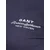 GANT Majica temno modra/bela