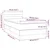 Vidaxl Box spring postelja z vzmetnico temno siva 90x190 cm blago