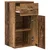 Kreveta s ladicama Staro drvo 38 x 34 x 75 cm