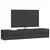 TV ormar s ladicama Crna 147 x 34,5 x 27 cm Konstruirano drvo