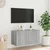 Zidni TV ormarić s LED svjetlima boja hrasta 80x35x41 cm