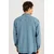 TUDORS Muška košulja Oversize Relaxed Fit teksas plava