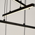 Opviq Luster L1245, Crni