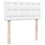 Vidaxl Box spring postelja z vzmetnico bela 90x200 cm umetno usnje