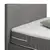 BOXSPRING KREVET 140/200 cm  siva