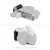 SmallRig L-Shaped Mount Plate with Silicone Handle for Nikon Z f (Silver) 5706