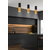 Tube Ceiling 1X15W Gu10 5,8/12 Black & Gold