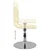 3087460 vidaXL Swivel Dining Chairs 6 pcs Cream Fabric (334211×3)