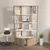 HANAH HOME Polica za knjige Elena White Walnut