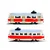 Kovinski češki retro tramvaj mini 8,5 cm