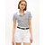 TOMMY HILFIGER Majica marine/bela