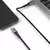SUPERIOR USB data kabal SU-K102, Pleteni , Fast, 60W, 3A, Type C na Type C , 1m, Crni