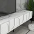 Hanah Home TV komoda sa policama Lyon 2, 180 cm, Bela