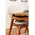 Hanah home Set trpezarijski sto, 2 trpezarijske stolice i klupa Touch Orah