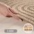 Rjava okrogla notranja in zunanja preproga o 120 cm Timber 1401 – Ayyildiz Carpets
