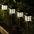 Solarne Baštenske Lampe - 6 Komada