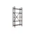 Hanah Home Polica za knjige Elysian, 90x180x33.5 cm, Orah